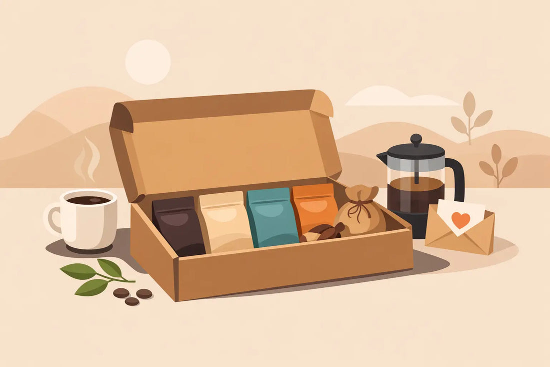 Coffee Sampler Gift Box Example That Feels Personal