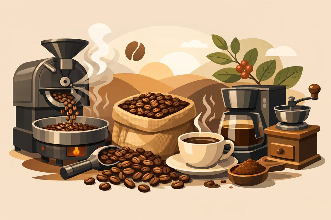 Fresh Roasted Coffee Beans for Your Daily Grind